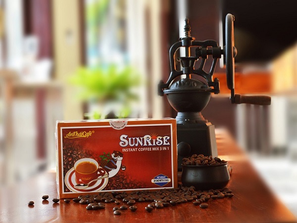 Sunrise 3 in 1 instant milk coffee